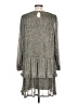 Hayden 100% Polyester Silver Cocktail Dress Size L - photo 2