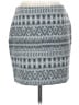 Express Graphic Gray Casual Skirt Size S - photo 1