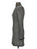 Express Stripes Black Casual Dress Size XS - photo 5