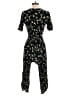 Cotton On 100% Viscose Floral Black Jumpsuit Size XS - photo 2