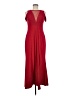 NW Nightway Red Cocktail Dress Size 8 - photo 1
