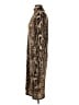 Trafaluc by Zara Animal Print Brown Gold Cocktail Dress Size M - photo 5