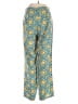 O'Neill Print Teal Casual Pants Size 24 waist - photo 2