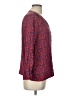 J.Jill 100% Rayon Red 3/4 Sleeve Blouse Size L - photo 4