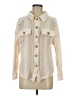 Mod On Trend Ivory Long Sleeve Blouse Size M - photo 1