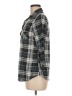 Eden & Olivia 100% Polyester Plaid Gray 3/4 Sleeve Blouse Size M - photo 5
