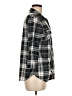 Eden & Olivia 100% Polyester Plaid Gray 3/4 Sleeve Blouse Size M - photo 4
