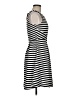 Attention Stripes Black Casual Dress Size XS - photo 4