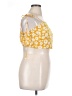 Shein Curve 100% Polyester Yellow Sleeveless Blouse Size 1X - photo 4