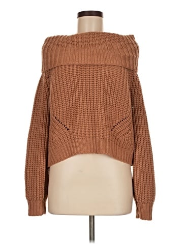 Pink Rose Pullover Sweater (view 1)