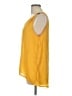 Cure Yellow Sleeveless Blouse Size L - photo 5