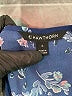 41Hawthorn 100% Polyester Blue 3/4 Sleeve Blouse Size L - photo 7
