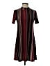 BCBGeneration Stripes Burgundy Casual Dress Size S - photo 1