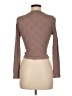 Aura Brown Long Sleeve Top Size Med - Lg - photo 2