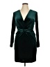 Donna Morgan Teal Cocktail Dress Size 14 - photo 1