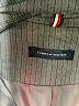 Tommy Hilfiger 100% Polyester Chevron-herringbone Gray Blazer Size L - photo 6