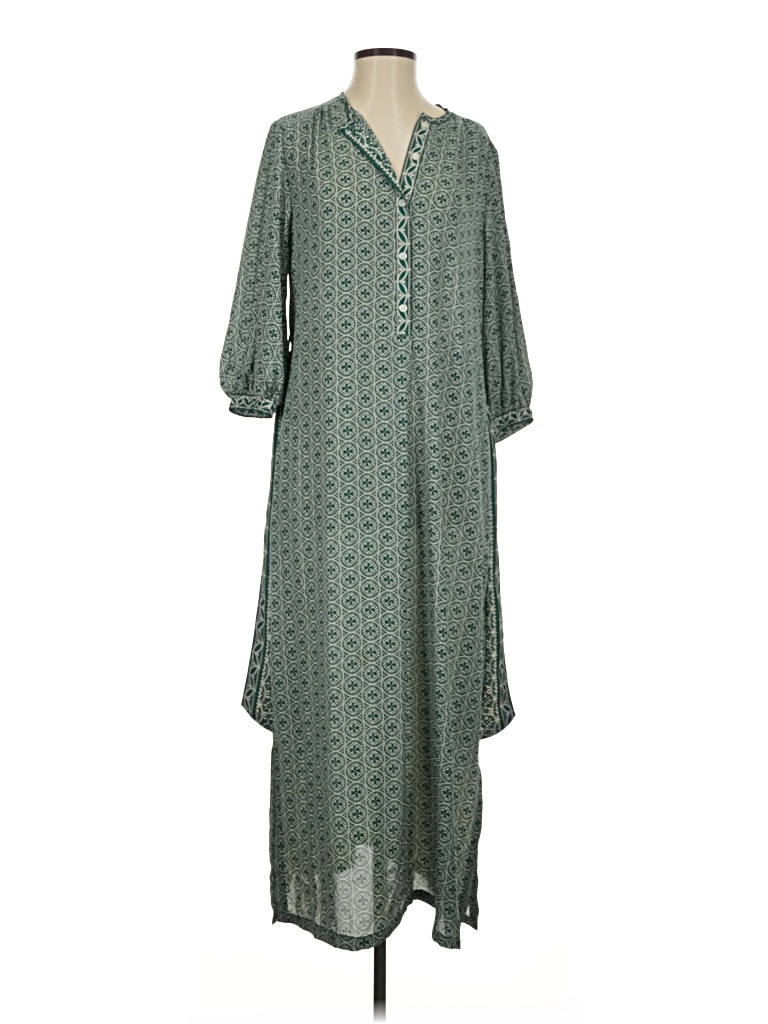Pre-owned Max Studio Casual Dress In Green