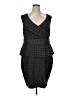 Torrid Polka Dots Black Cocktail Dress Size 14 - photo 1