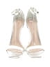 Schutz White Silver Sandals Size 7 1/2 - photo 2