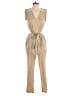 Banana Republic Solid Tan Jumpsuit Size 4 - photo 1