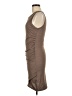 Leith Solid Brown Casual Dress Size M - photo 5