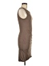 Leith Solid Brown Casual Dress Size M - photo 4