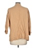 Unbranded Tan 3/4 Sleeve Button-Down Shirt One size - photo 2