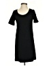 Theory Solid Black Casual Dress Size 4 - photo 1