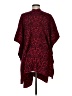 Chico's Animal Print Red Poncho Size S - photo 2