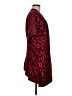 Chico's Animal Print Red Poncho Size S - photo 4