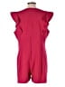 Black Halo Solid Red Romper Size 18 - photo 2
