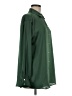 Zara Solid Green Long Sleeve Blouse Size M - photo 4