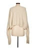 Double Zero 100% Polyester Metallic Ivory Pullover Sweater Size L - photo 2