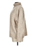 Crown & Ivy Metallic Tan Pullover Sweater Size L - photo 5