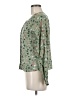 B. Young 100% Viscose Green Long Sleeve Blouse Size 8 - photo 5