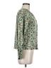 B. Young 100% Viscose Green Long Sleeve Blouse Size 8 - photo 4