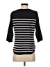JAQUELINE de YONG Stripes Black Pullover Sweater Size S - photo 2