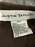Justin Taylor 100% Polyester Brown Blazer Size 20 - photo 6