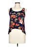 Ambiance Blue Sleeveless Blouse Size L - photo 1