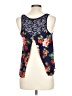 Ambiance Blue Sleeveless Blouse Size L - photo 2