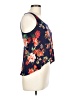 Ambiance Blue Sleeveless Blouse Size L - photo 4