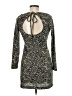 Johnny Martin Animal Print Gray Casual Dress Size M - photo 2