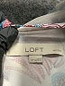 Ann Taylor LOFT 100% Polyester Paisley Blue Casual Dress Size S - photo 7
