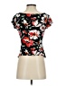 Shein Black Short Sleeve Top Size 4 - photo 2