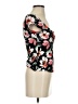 Shein Black Short Sleeve Top Size 4 - photo 4
