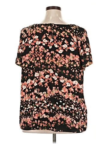 Worthington Short Sleeve Blouse (view 2)