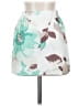 THATSSOFETCH 100% Polyester Floral White Casual Skirt Size 2 - photo 1
