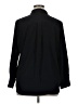 Nine West 100% Polyester Solid Black 3/4 Sleeve Blouse Size XL (petite) - photo 2