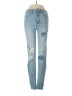 American Eagle Outfitters Hearts Blue Jeans Size 4 - photo 1