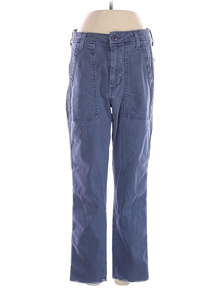 Pre-owned Amo Casual Pants In Blue